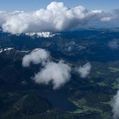 Flugwegposition um 12:14:23: Aufgenommen in der Nähe von Gußwerk, Österreich in 3485 Meter